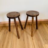 Pair of minimalist stools