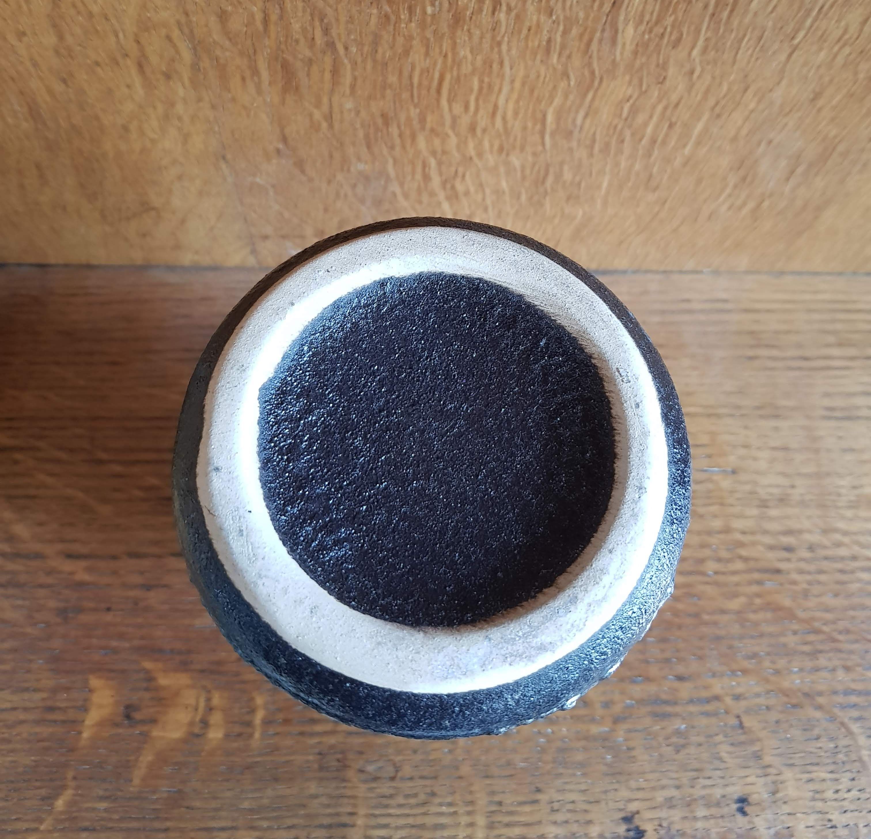 Vintage Set of Four West German Ceramic Vases - Fat Lava - Scheurich - 1960s