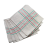 Set of 6 linen napkins basque linen 57 x 58 cm