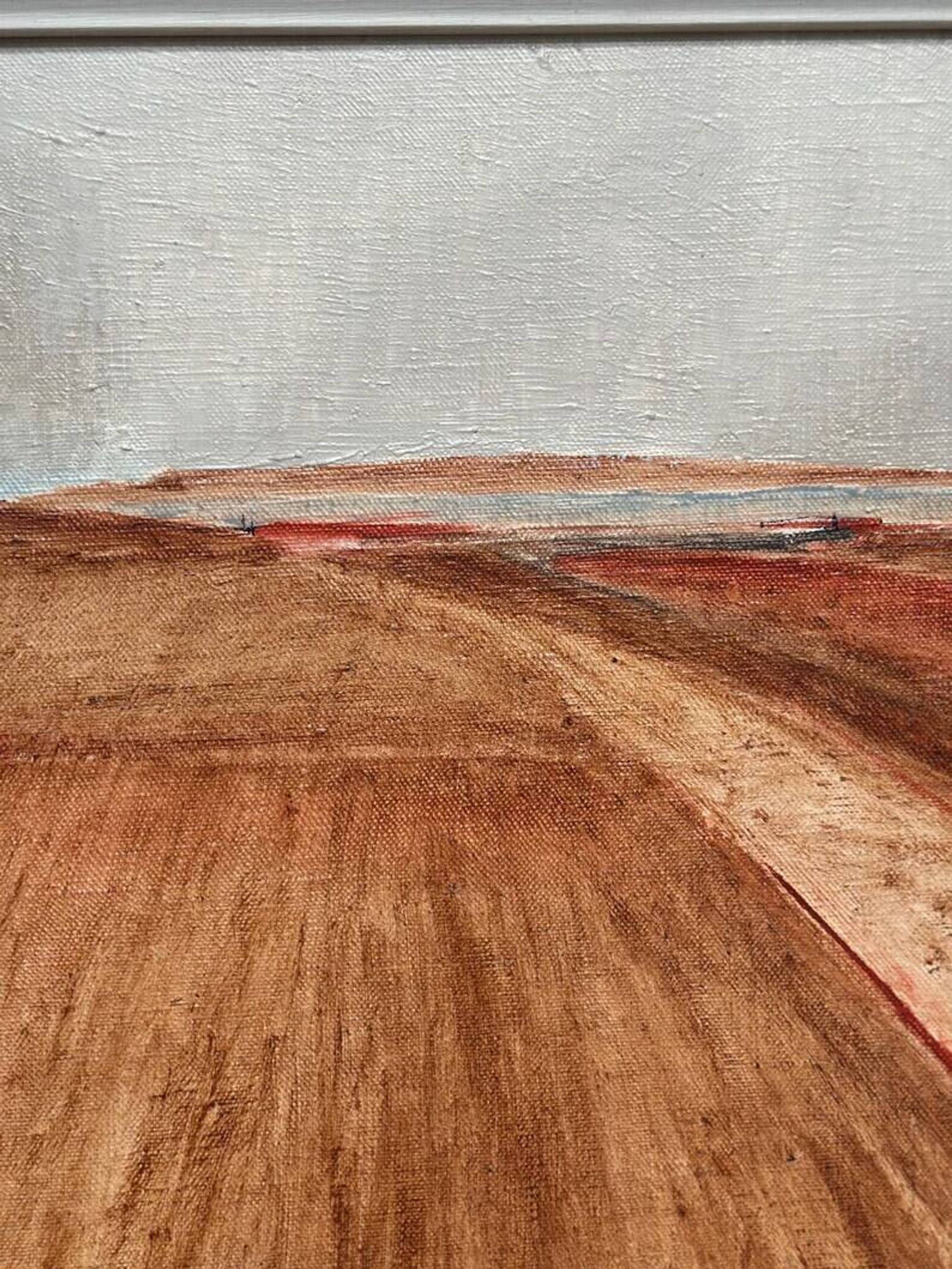 Original Swedish Oil on Canvas - "Rustic Landscape" by Nils Essen - Signed - Vintage and Framed - 42 × 50 cm (16.5" × 19.7")