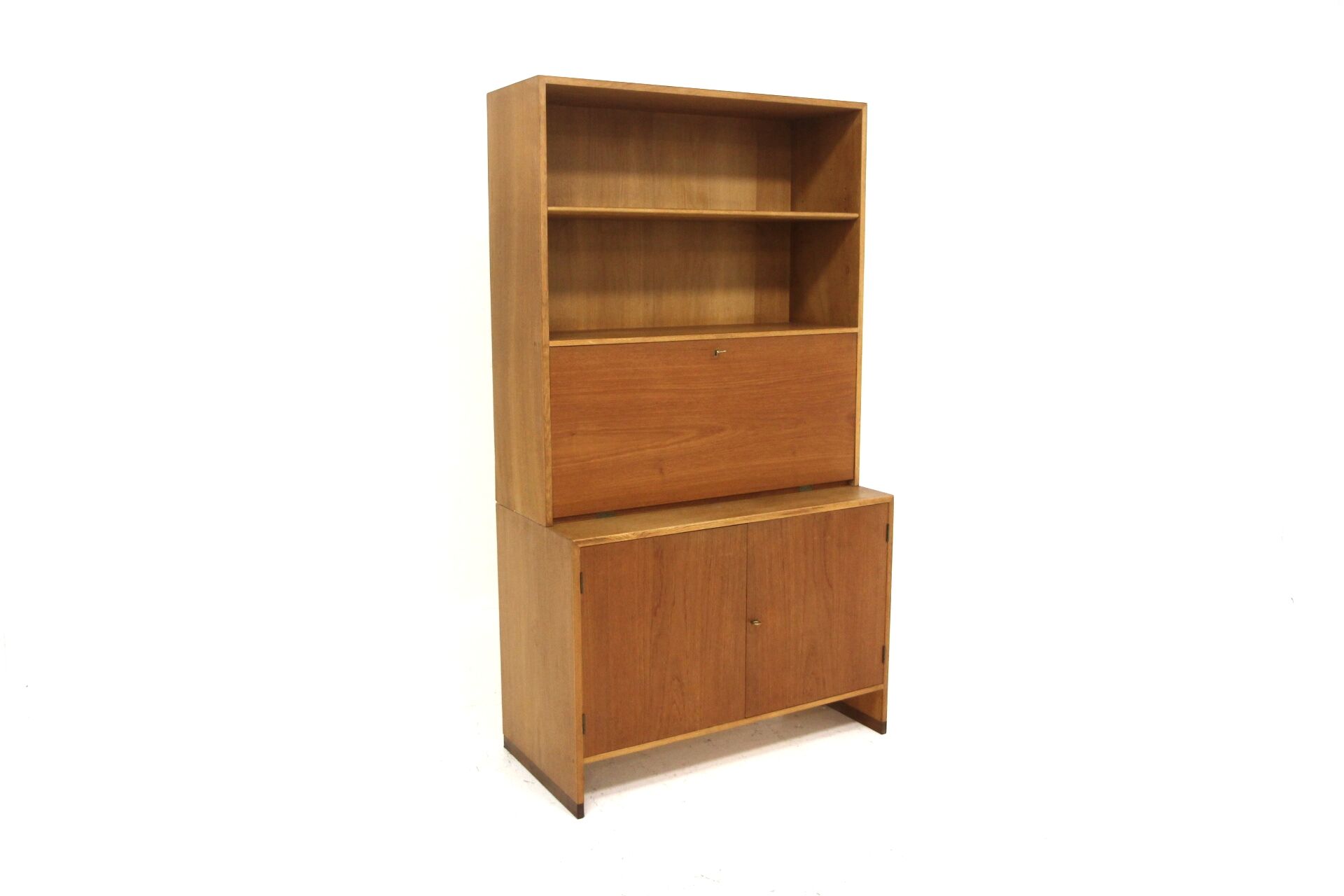 Scandinavian teak secretary, Hans J Wegner, Ry Møbler, Denmark, 1960