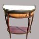 Half-moon console Louis XV-Louis XVI style
