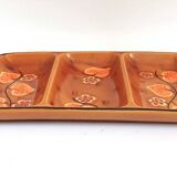 Poët Laval ceramic compartment dish 1960s