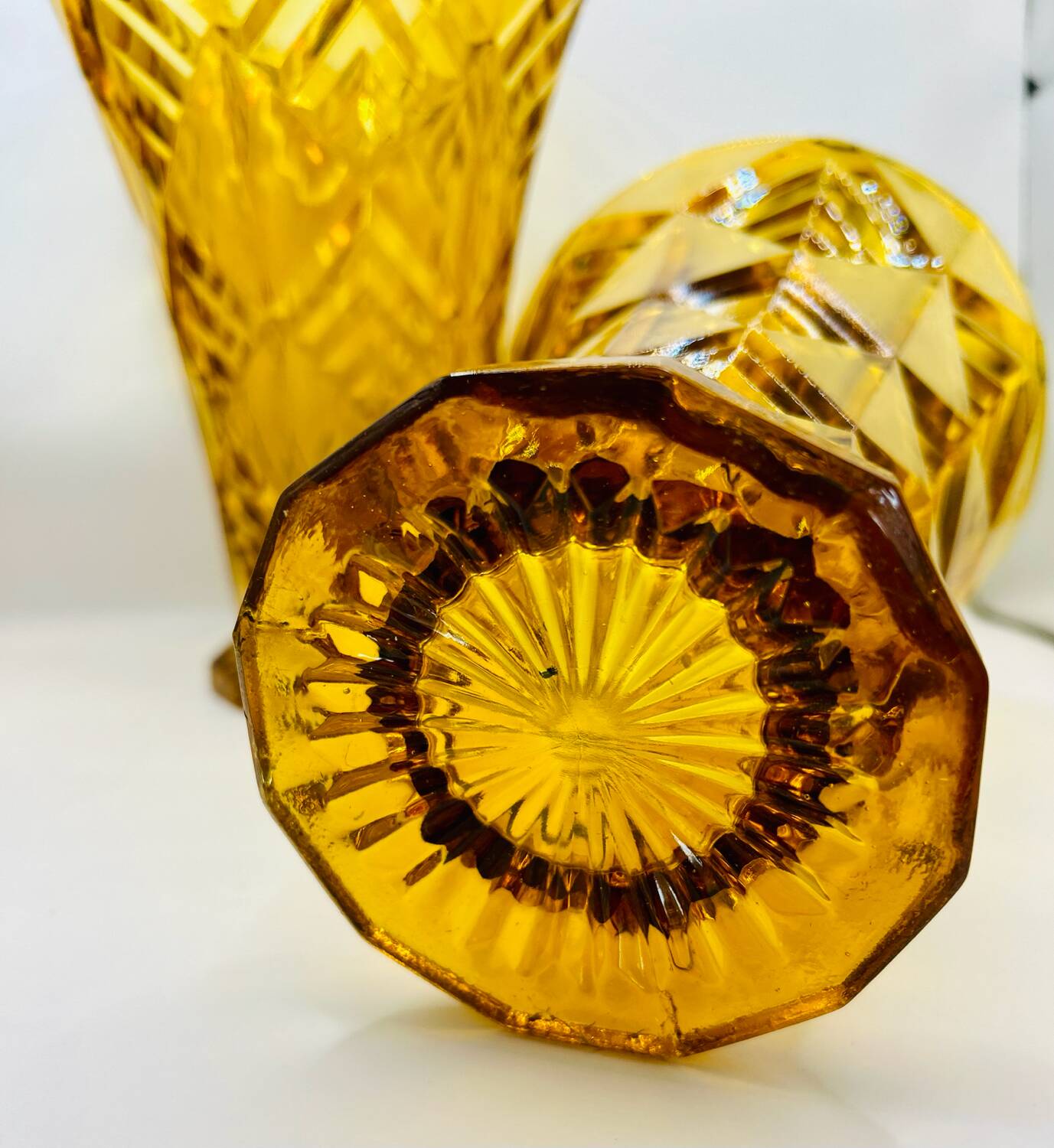 Pair of art deco vases