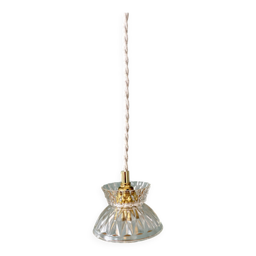 Vintage glass pendant light - tableware collection (UD1)
