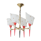 Vintage hanging with torches 1950