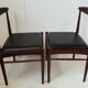 Suite de 6 chaises scandinaves 1960