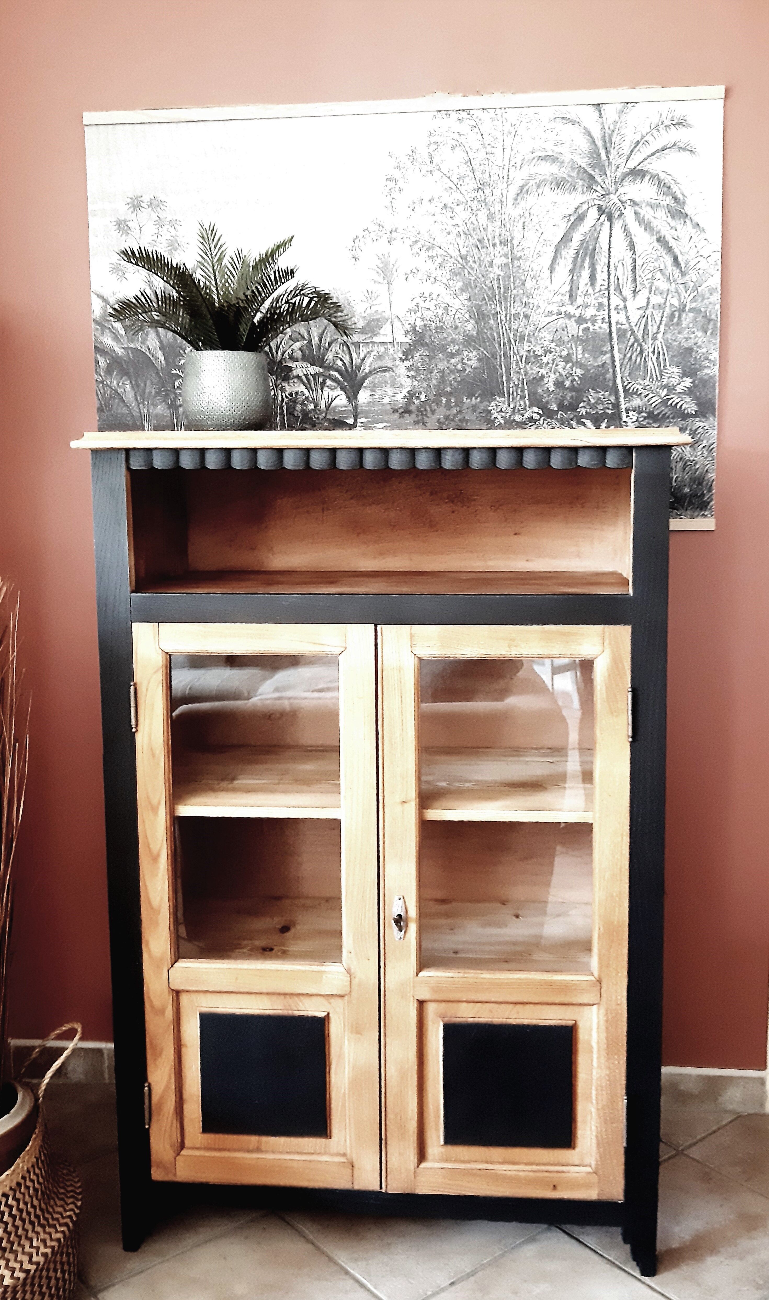 Vintage showcase furniture