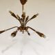 Mid century copper chandelier, 1950s