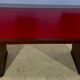 Bureau époque art déco , palissandre, cuir rouge hermes