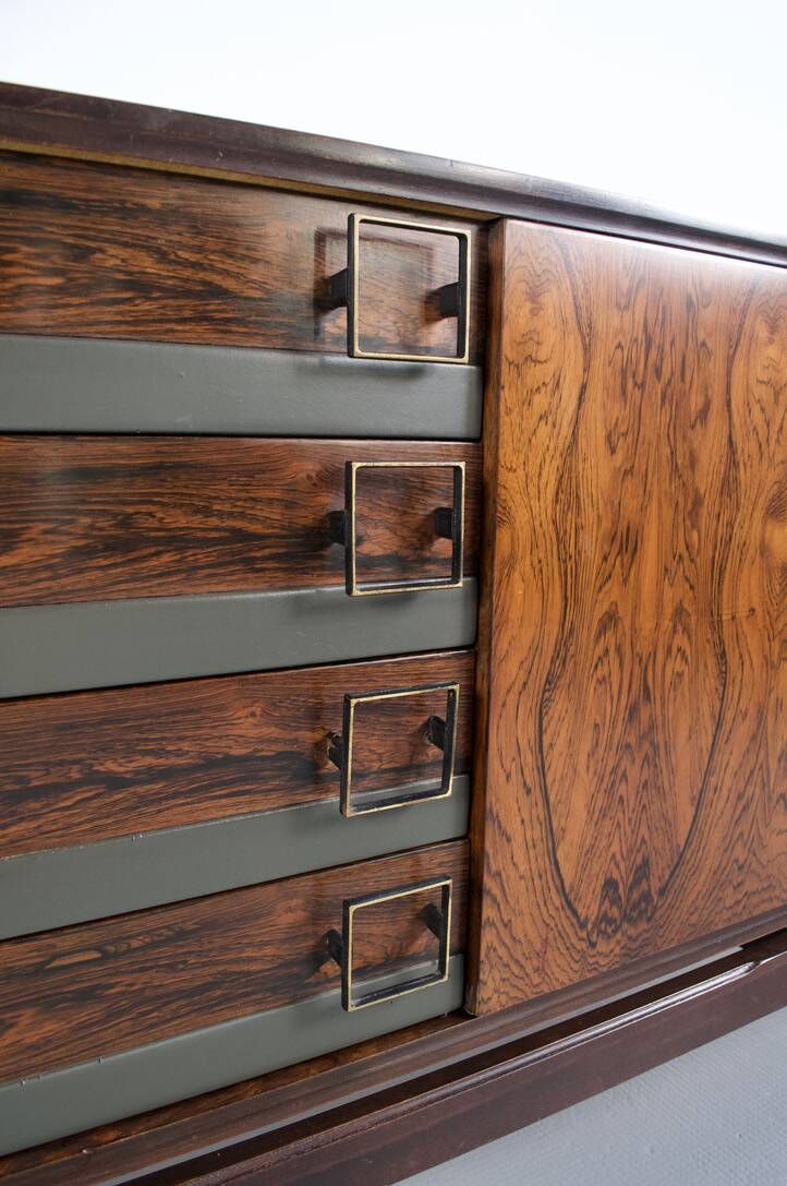 Italian enfilade rio rosewood 1960s