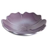 Unique Stoneware Violet Bowl by Margareta Hennix for Gustavsberg Studio, 1970s