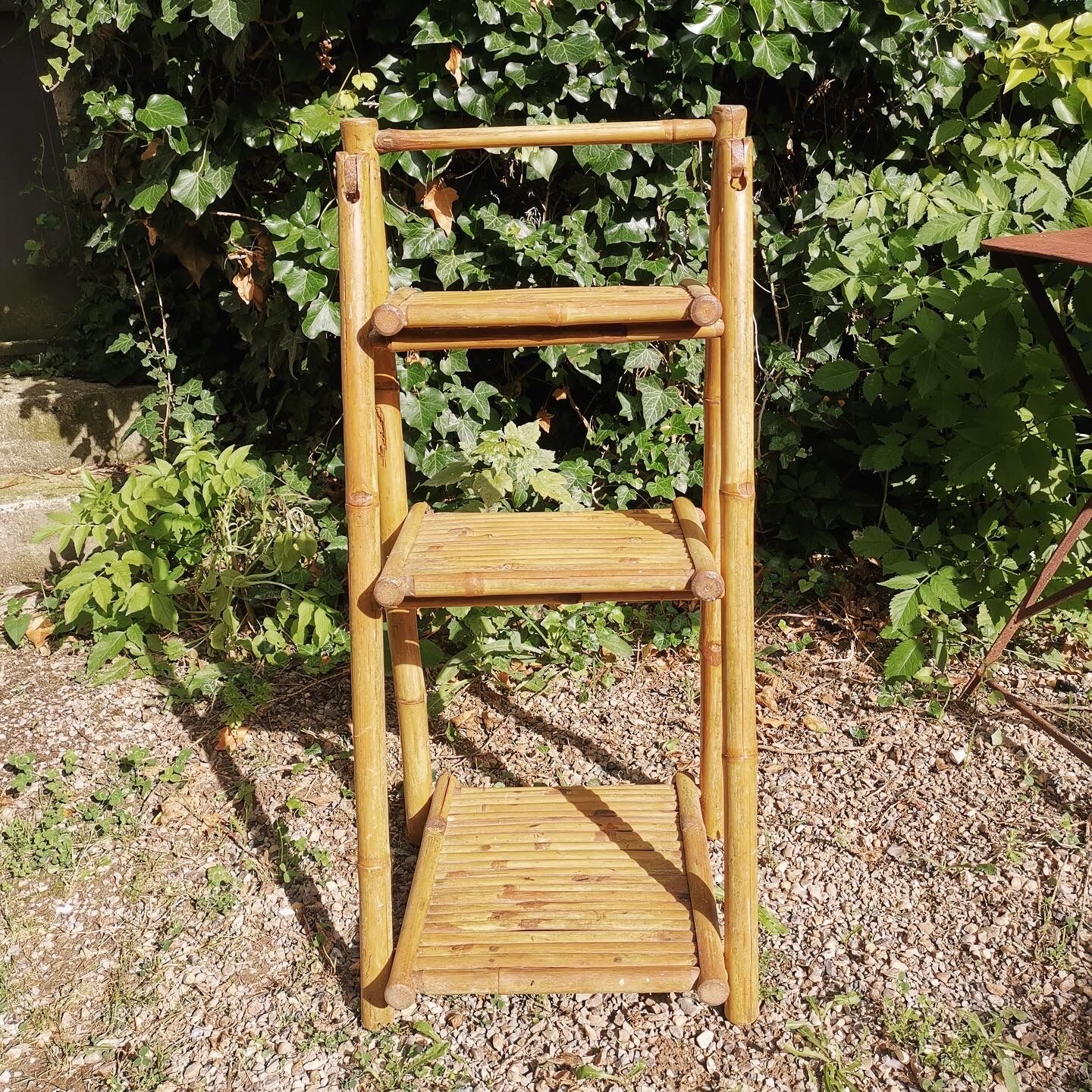 Porte plantes en bambou