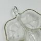 Vintage glass leaf dish