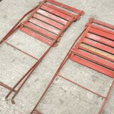 Folding chairs