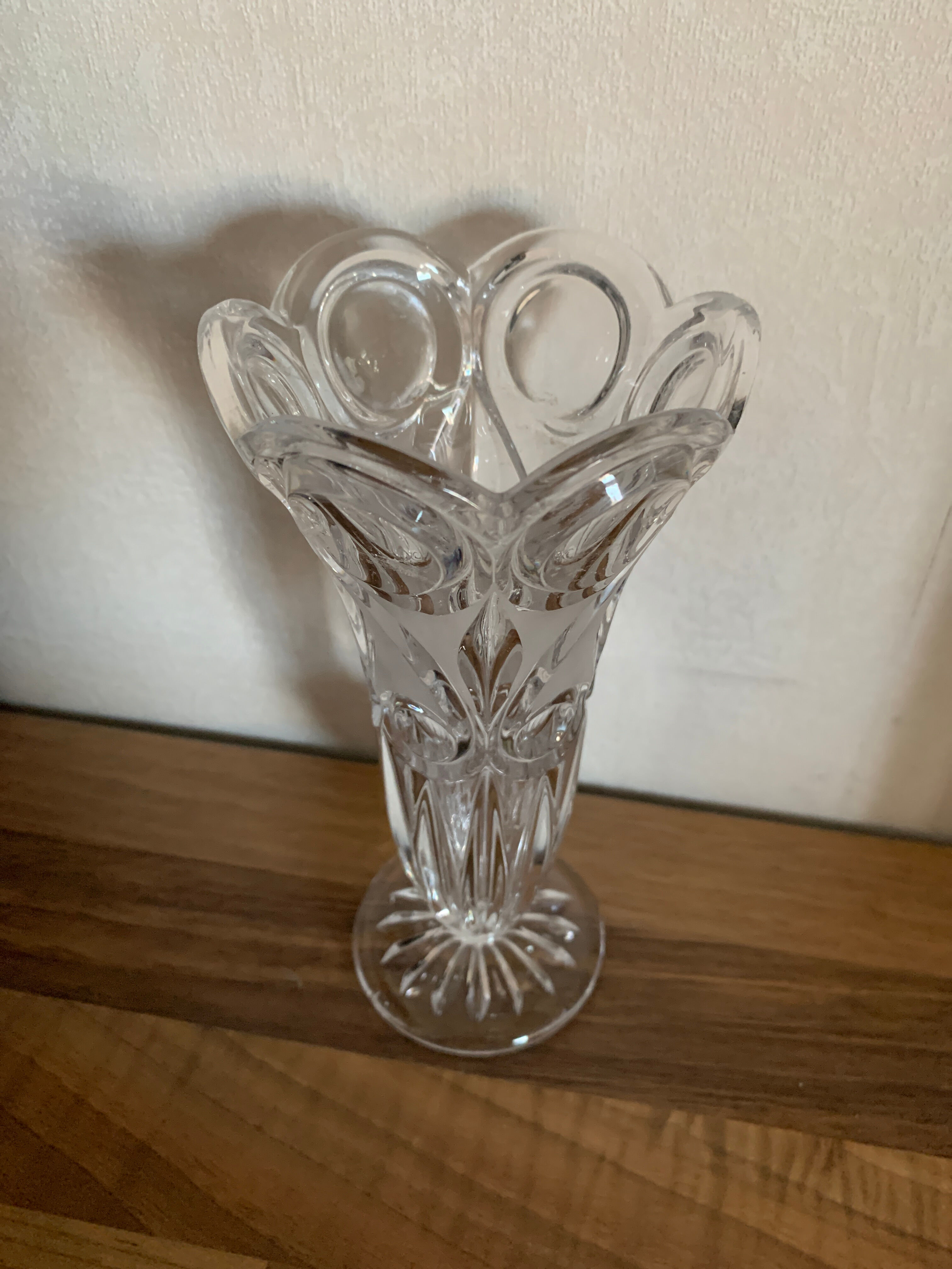 Old glass vase