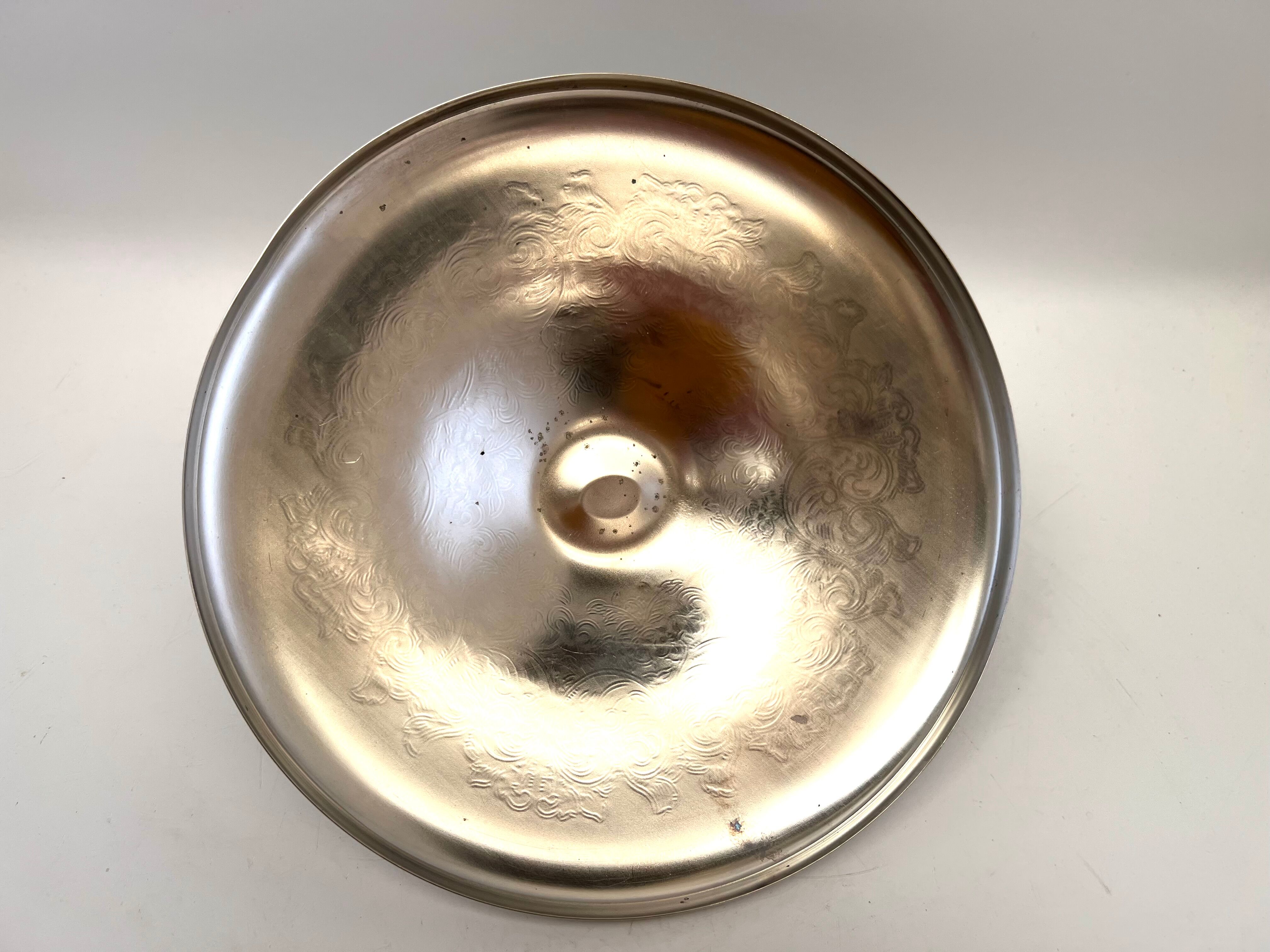 Tureen in metal Oneida USA