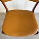 Ensemble de chaises vintage en skaï et palissandre