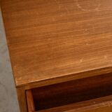 Mid-Century Teak Dressing Table with Adjustable Mirror, 1960s