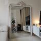 Antique pediment mirror 161/110 cm