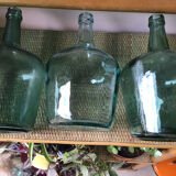 Set of 4 glass cylinders