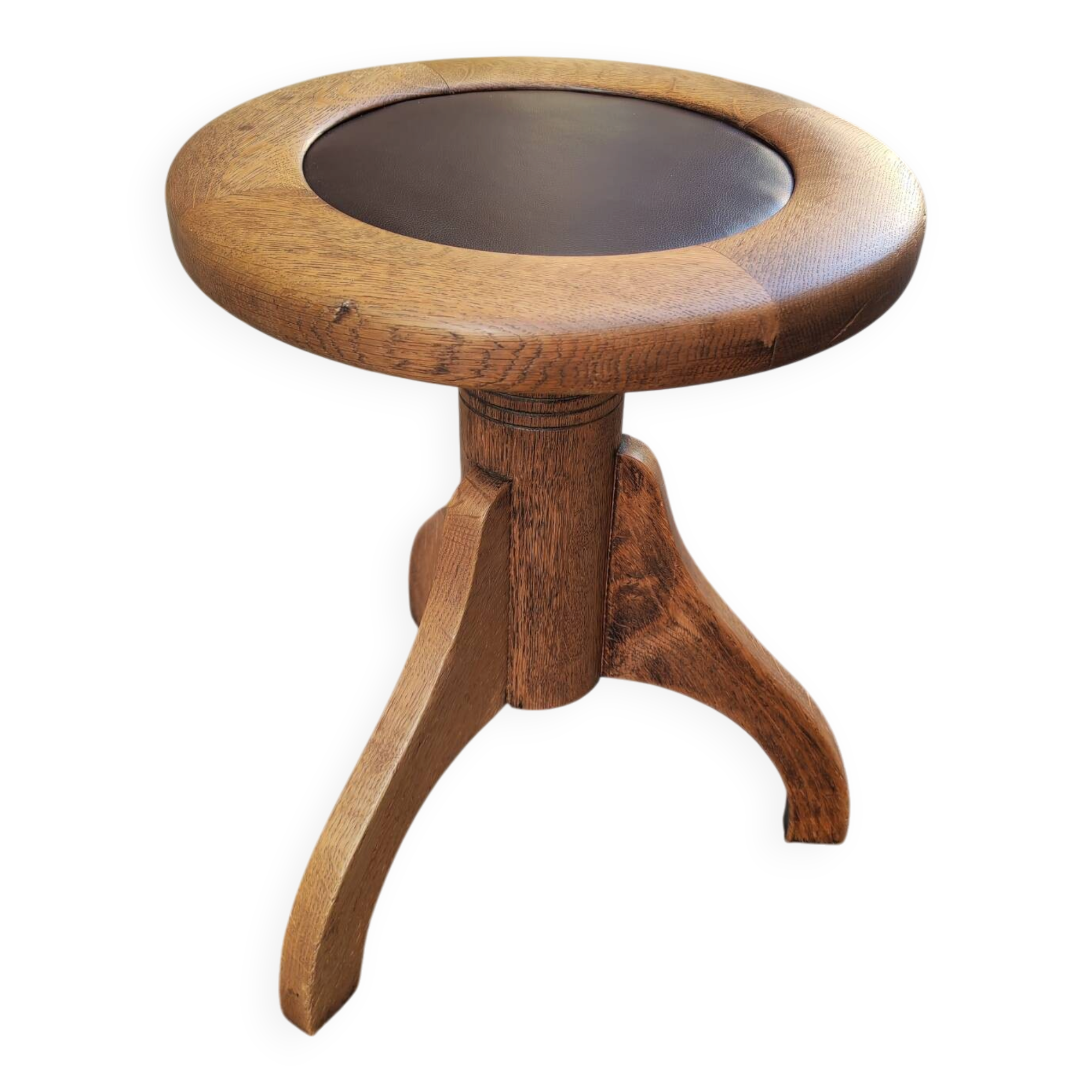 Tabouret de musicien Art Déco 1930
