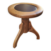 Tabouret de musicien Art Déco 1930