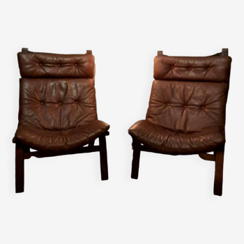 Pair of Lounge Chair Farstrup  1970