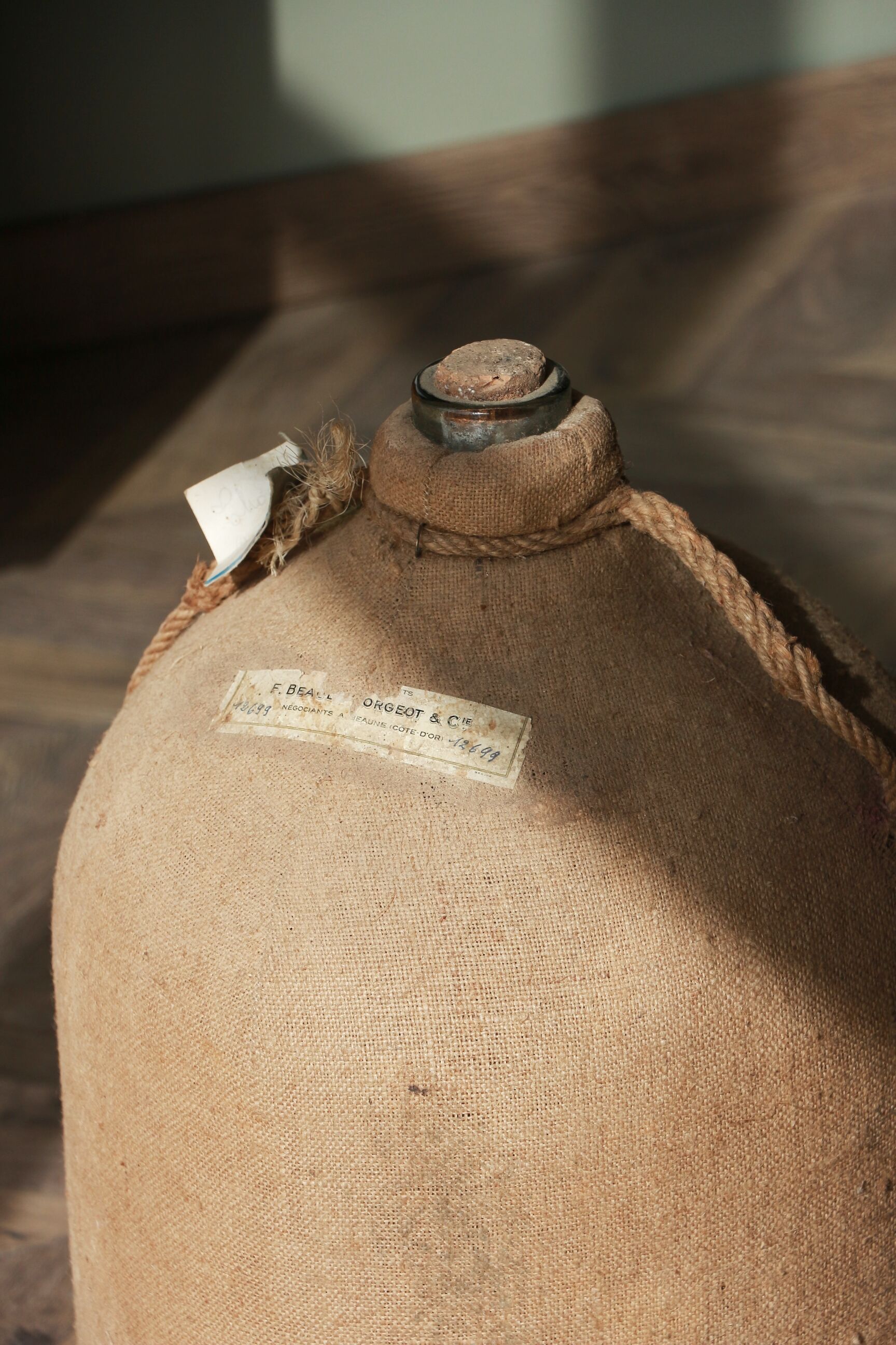 Demijohn with burlap - 30l