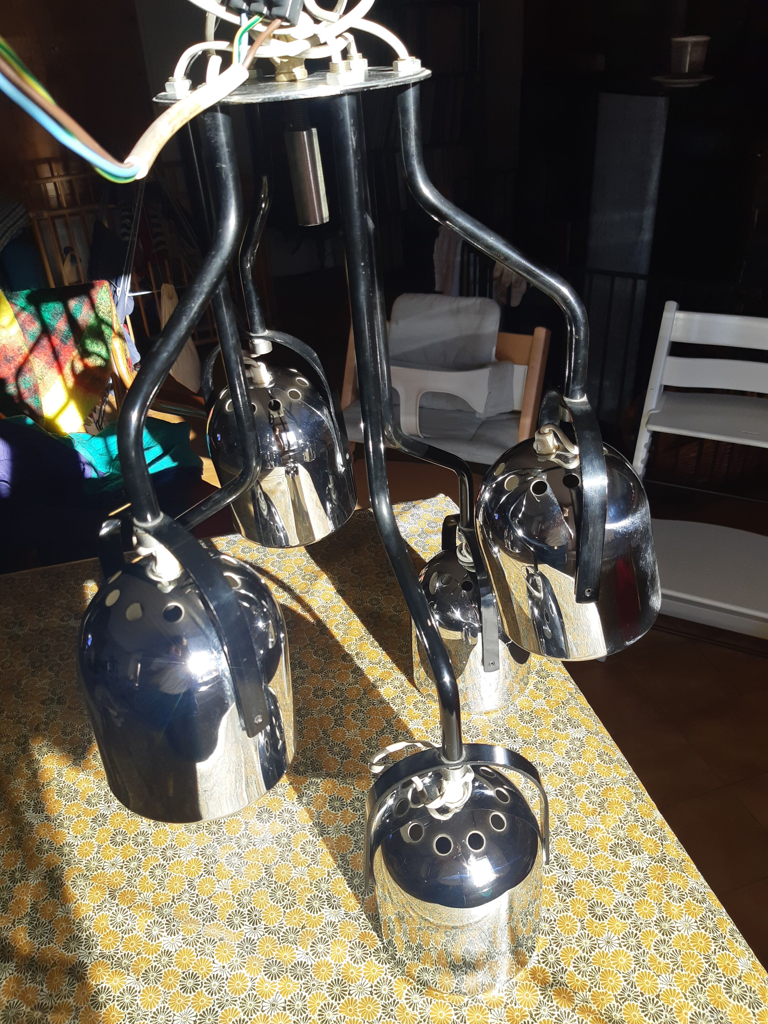 Goffredo Reggiani chandelier from the 70s