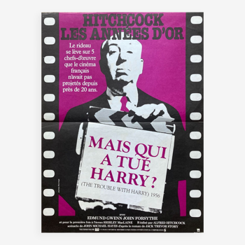 Original movie poster "But Who Killed Harry" Hitchcock