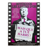 Original movie poster "But Who Killed Harry" Hitchcock