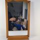 Mid-Century Walnut Mirror from 1960s Czechoslovakia, Organic Curved Frame