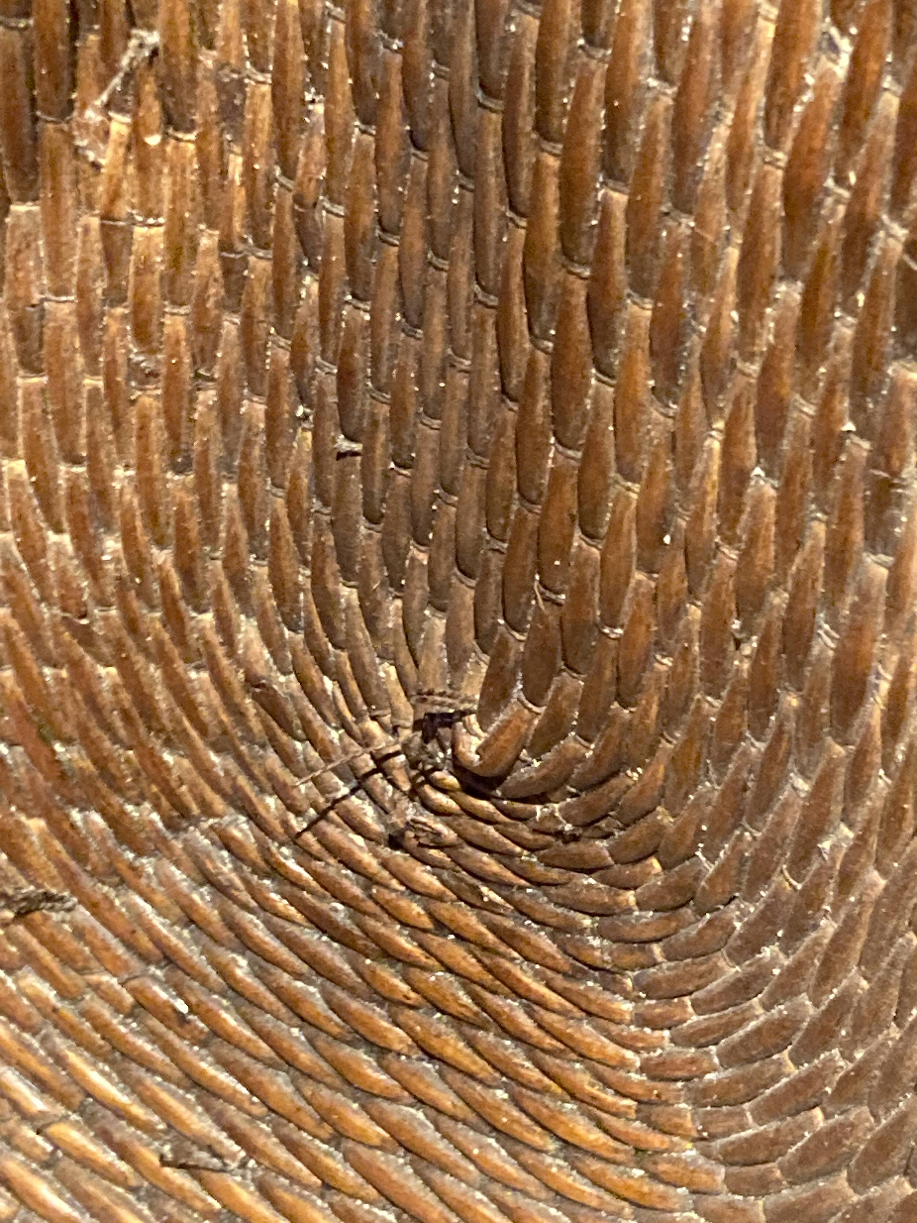 19th century China basket