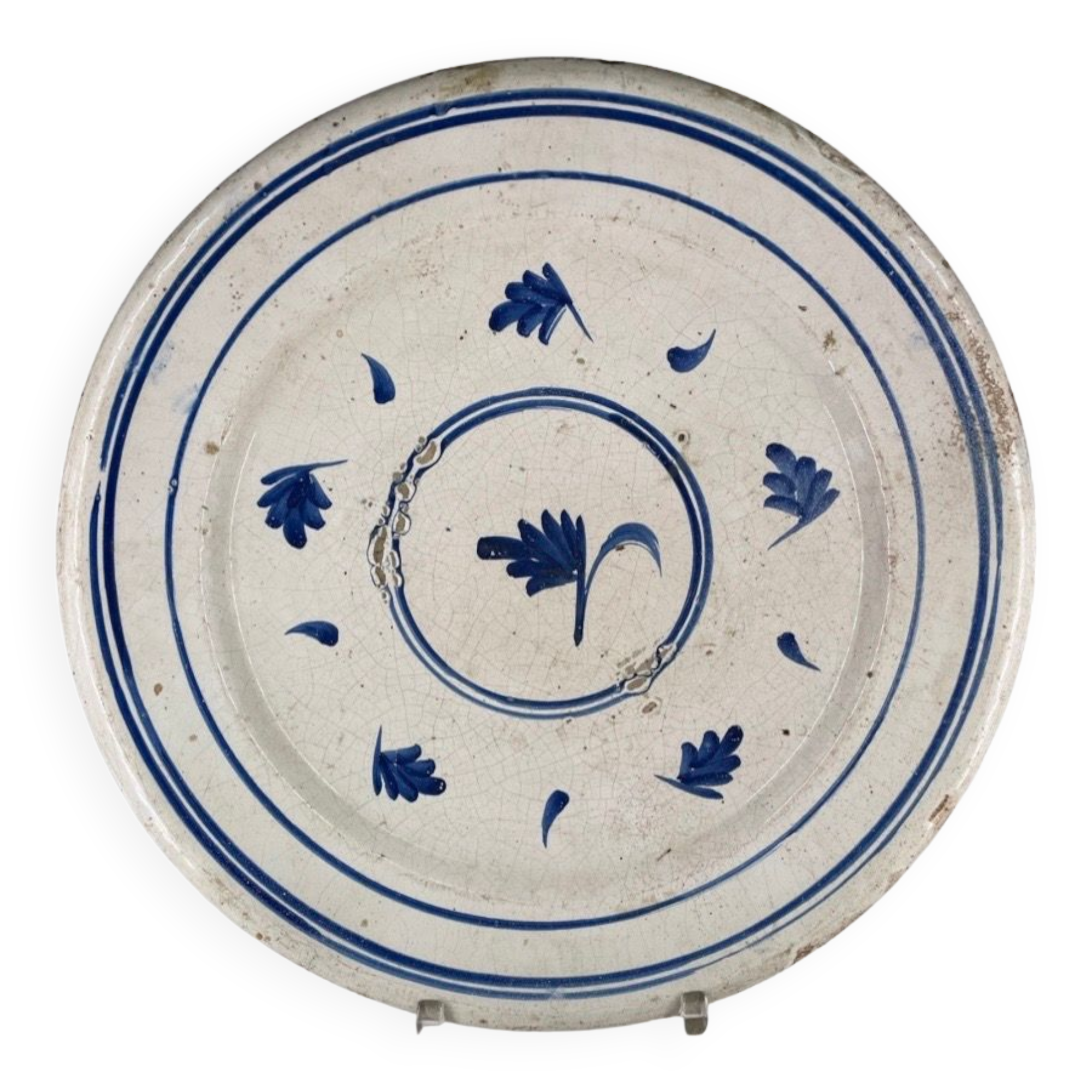 19th century earthenware dish