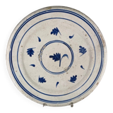 Plat en faïence 19ème