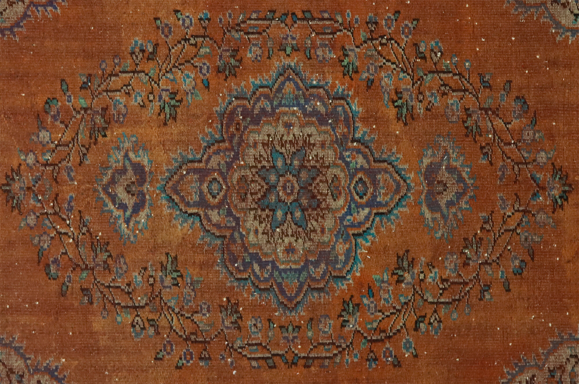 Anatolian handmade vintage rug 273 cm x 168 cm