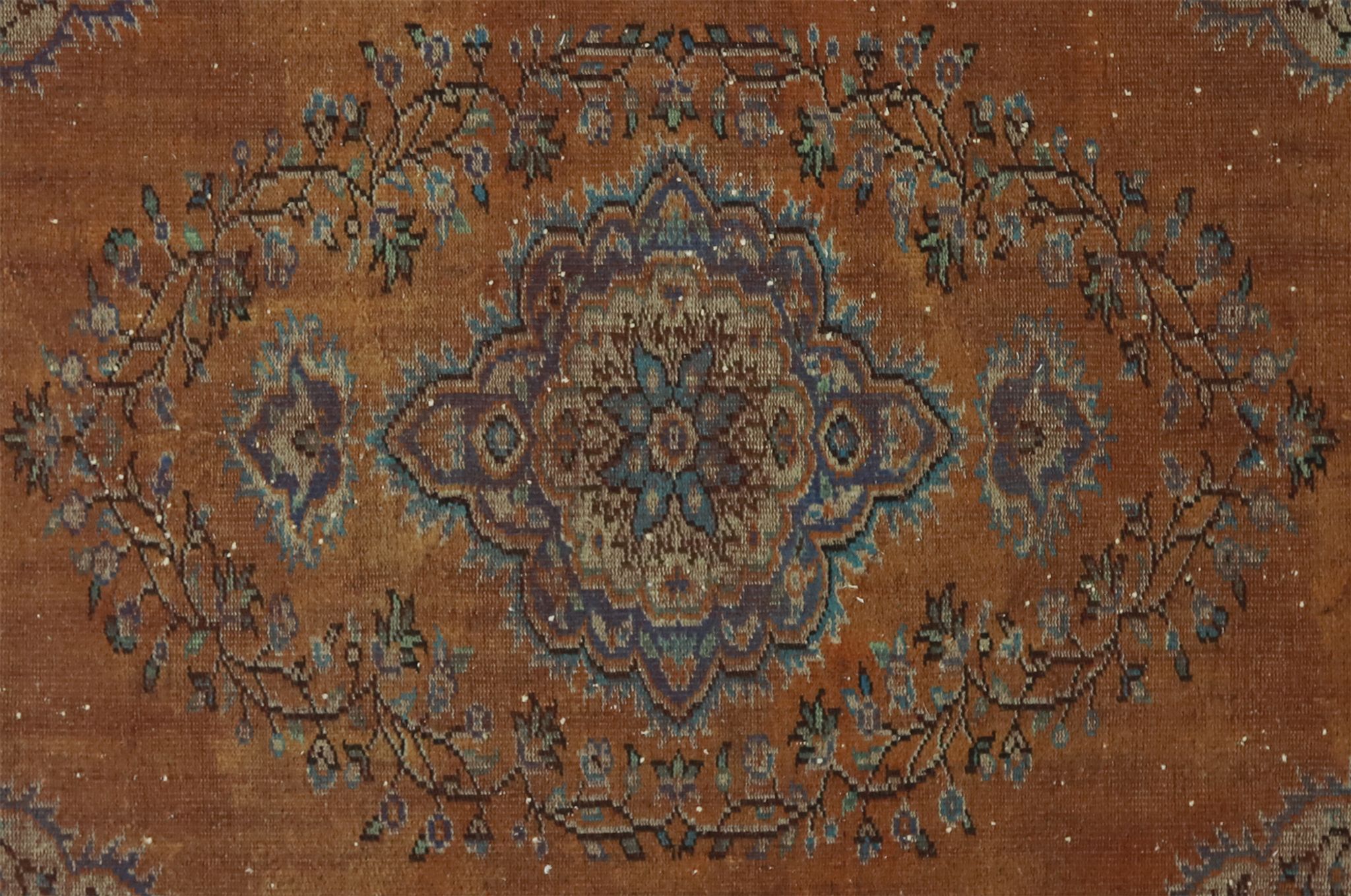 Anatolian handmade vintage rug 273 cm x 168 cm