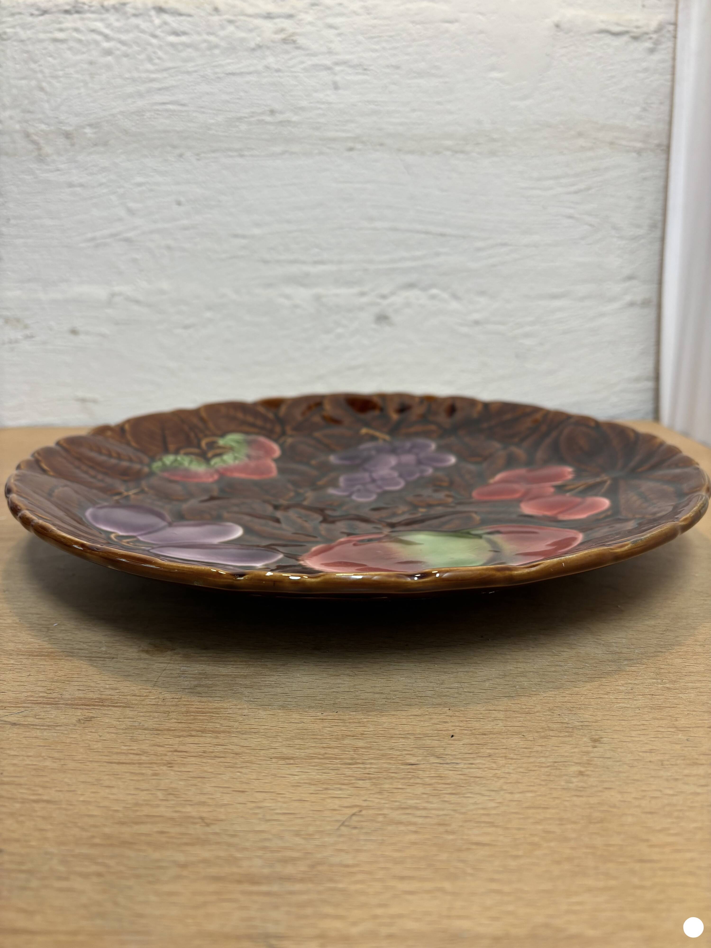 Sarreguemines slip dish