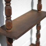 Vintage wooden shelf, vintage shelf, interior decoration