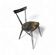 L.Ercolani / early / Ercol Black Stacking Chair / 1950s