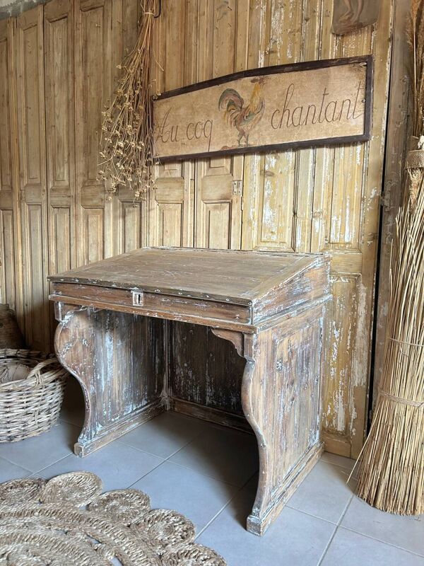 Ancien bureau scriban