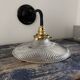 Applique en verre holophane