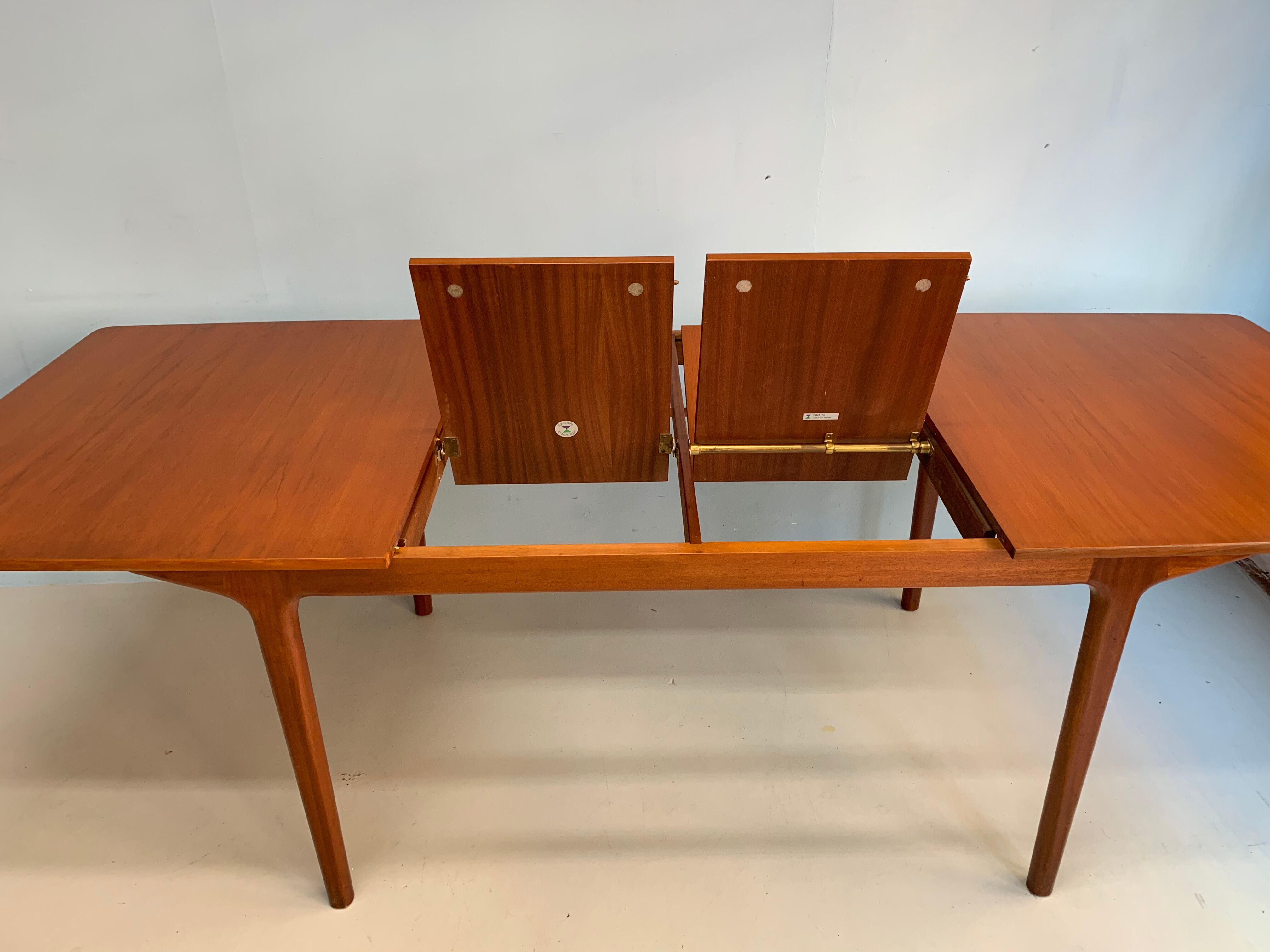 Teak McIntosh dining table 1960