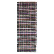 Vintage Turkish Hand-Knotted Wool Cotton Pink Kilim Runner Rug 83x220