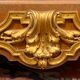 Glass bookcase in marquetry Maison Haentges Frères XIXth century
