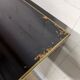 Vintage Chinese cabinet gold leaf / flowers and birds / bohemian