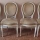 Chaises medaillon