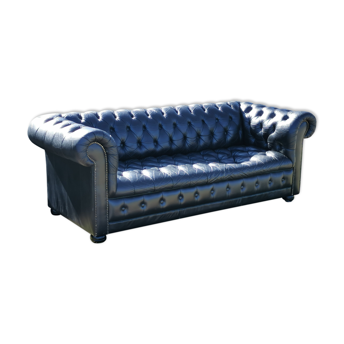 Black Chesterfield Sofa