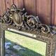 Large Napoleon III carved mirror – Patinated wood & Louis XV decor